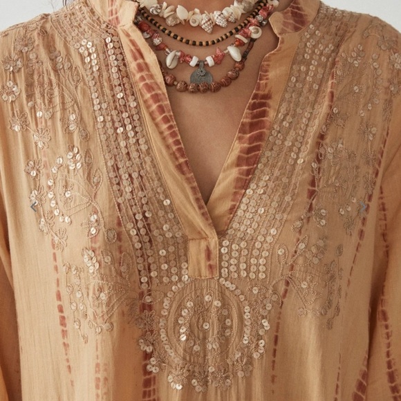 NWT Maison Hotel Lala Dress - Hummus - Picture 2 of 8